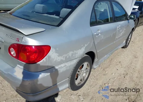 2003 Toyota Corolla S from USA, damaged, VIN 2T1BR32E63C107718